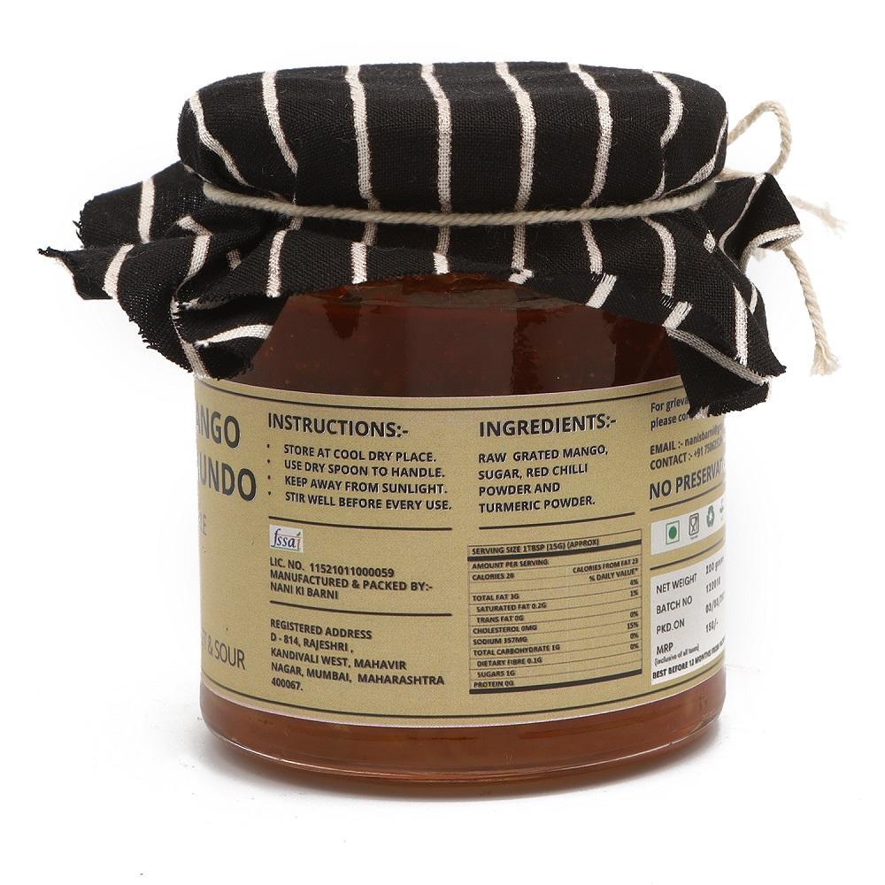 MANGO CHUNDO PICKLE (SWET & SOUR)