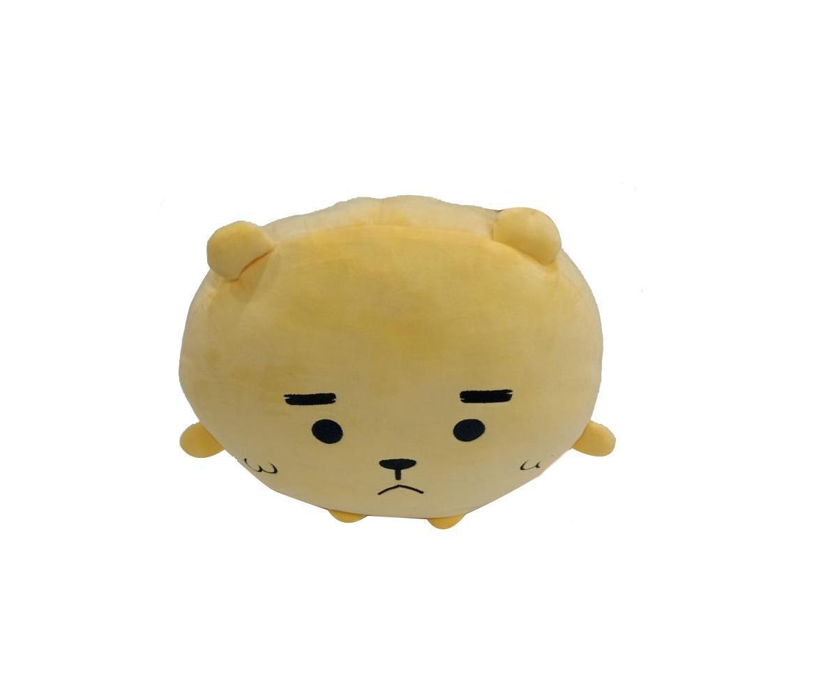 2 PACKS OF UPSET BEAR THROW PILLOW PLUSH DOLL 