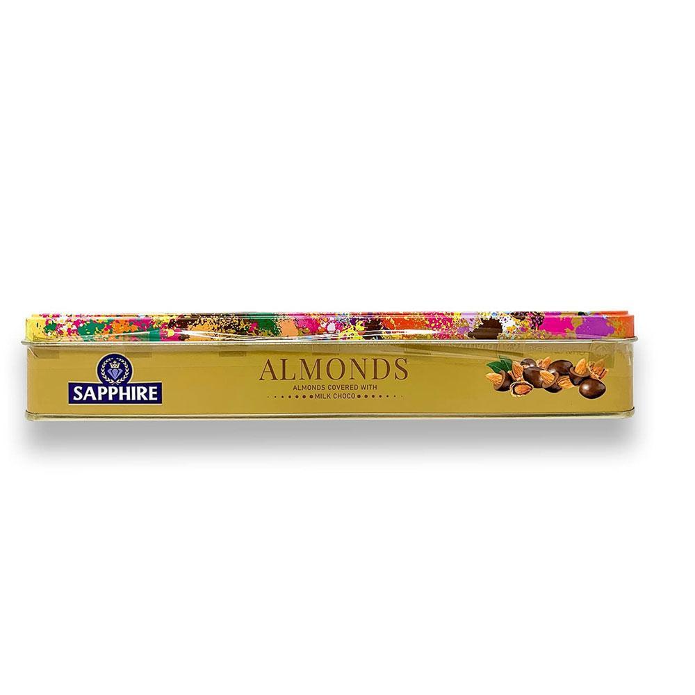 Sapphire Chocolate Coated Nuts Gold, Almond, 350g