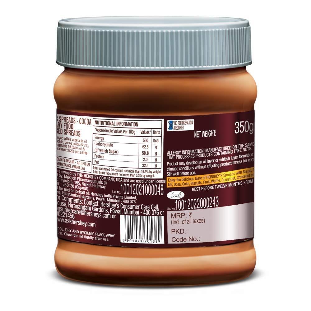 Hershey's Spreads Cocoa, 350g ,  Chocolate Syrup, 623g  ( Combo Pack of 2)