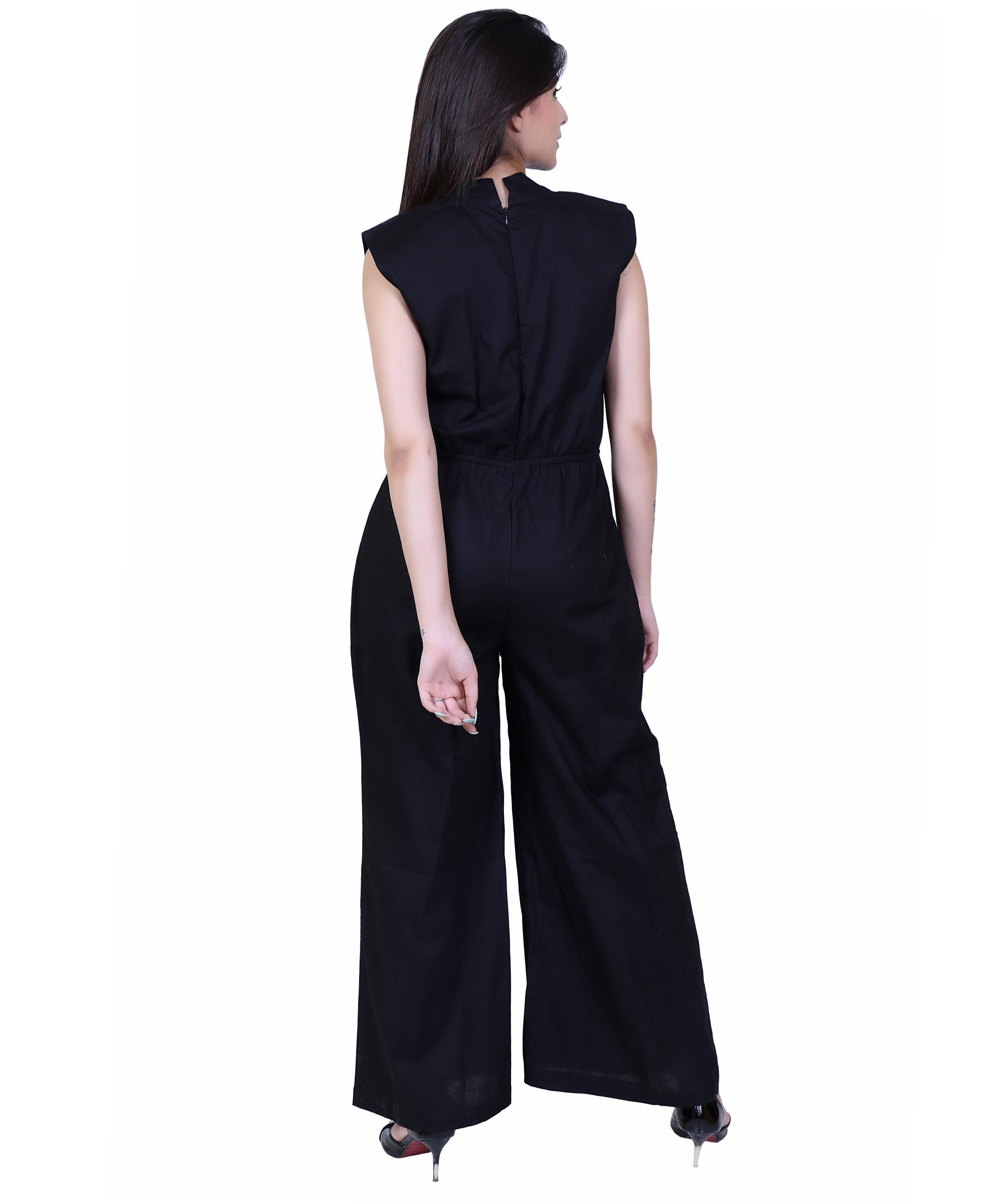 WOMEN JUMPSUIT – BLACK