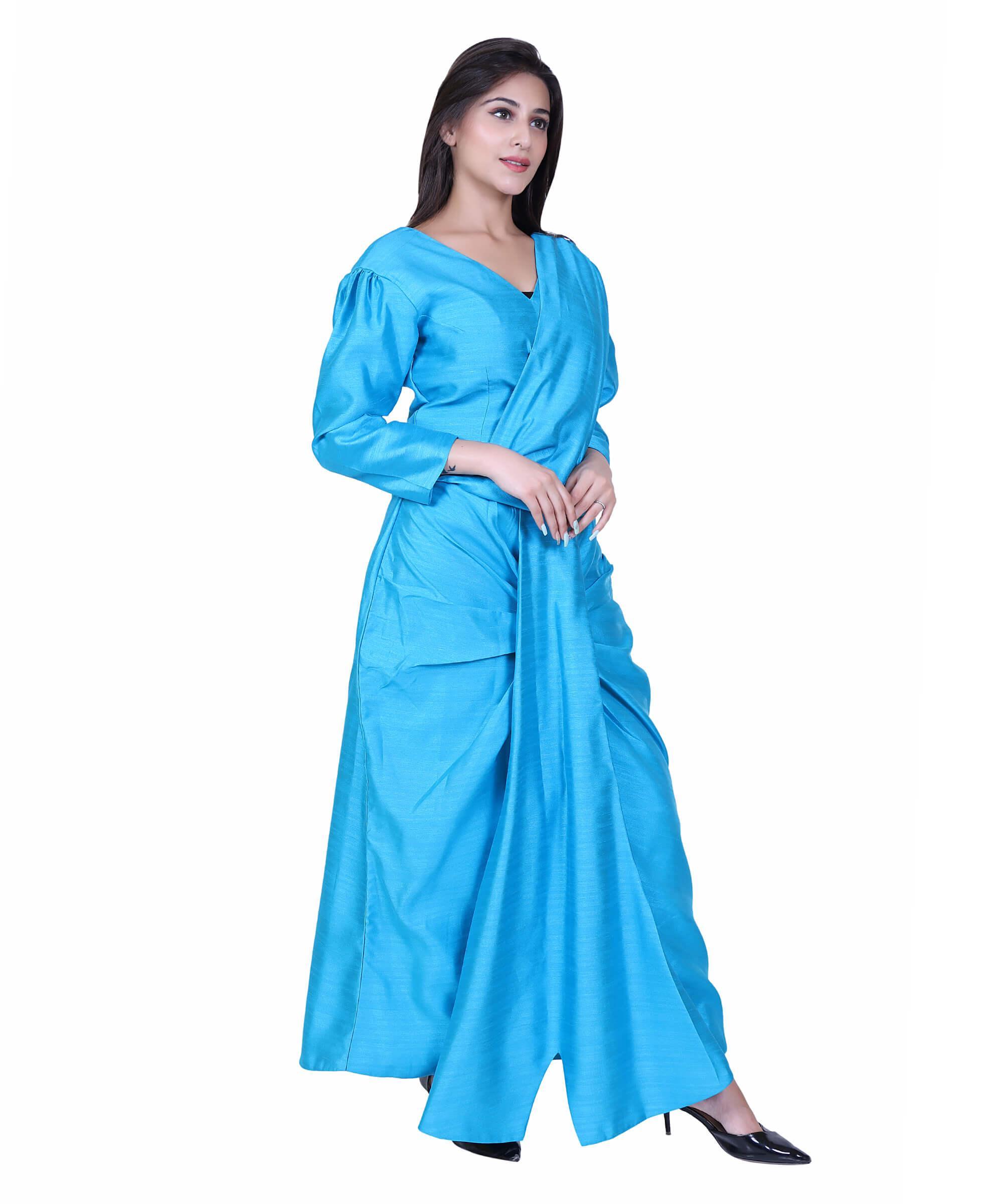 WOMEN INDIAN DRESS – TWITTER BLUE