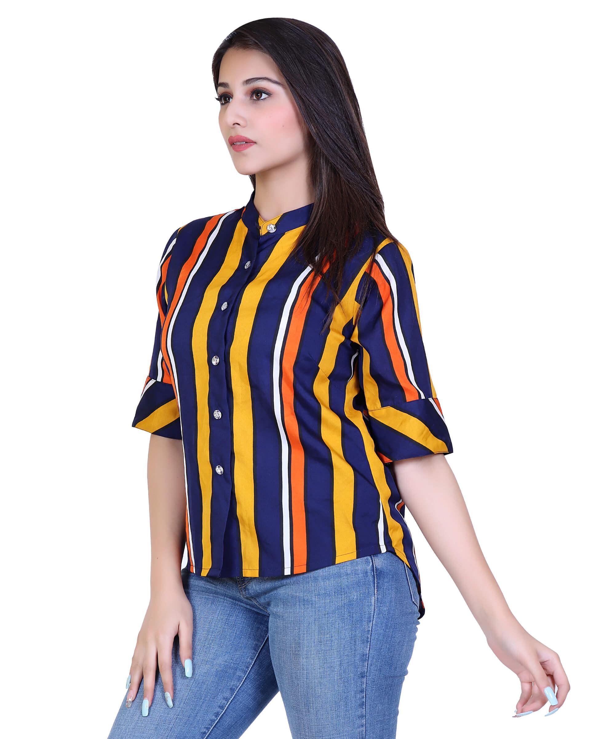 SECT-WT WOMEN TOP STRIPS – MIX STRIPS