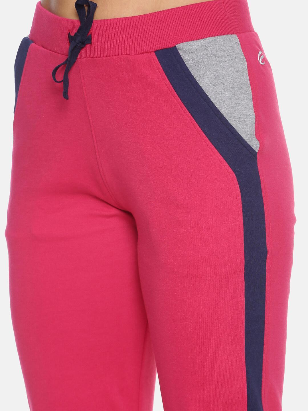 FEMEA Women Pink Solid Track Pants