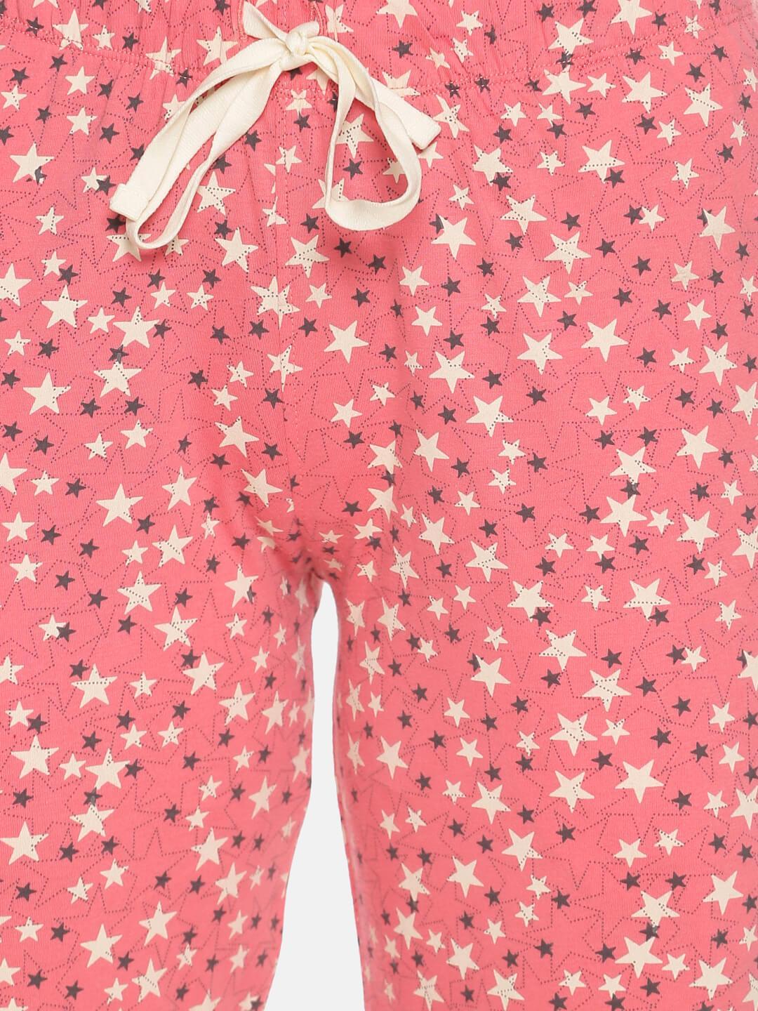 FEMEA Women Coral Solid Track Pants