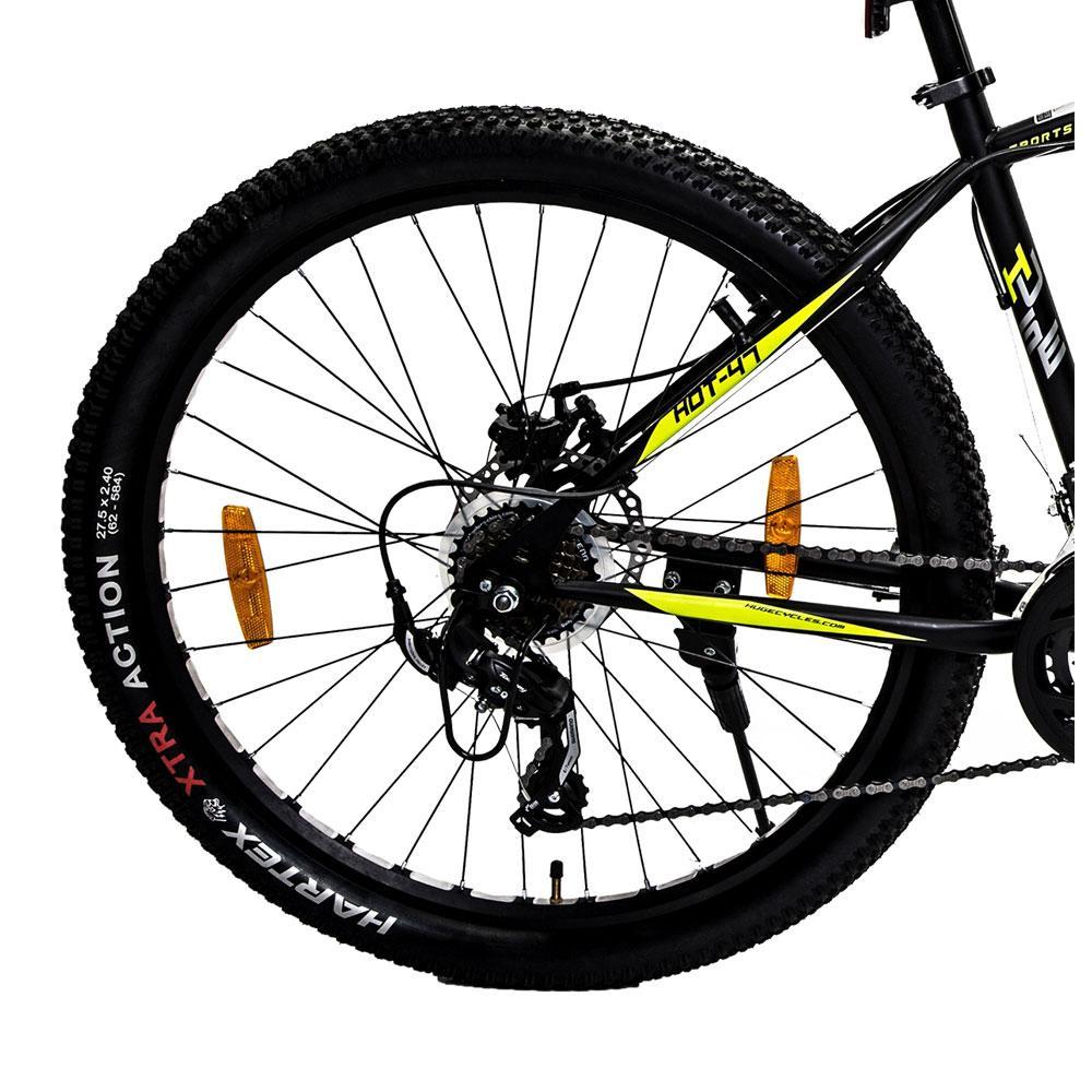 HUGE HDT47| Mountain Bike | Unisex | 27 | Dual Disc |Front Suspension |Steel | 21 Speed