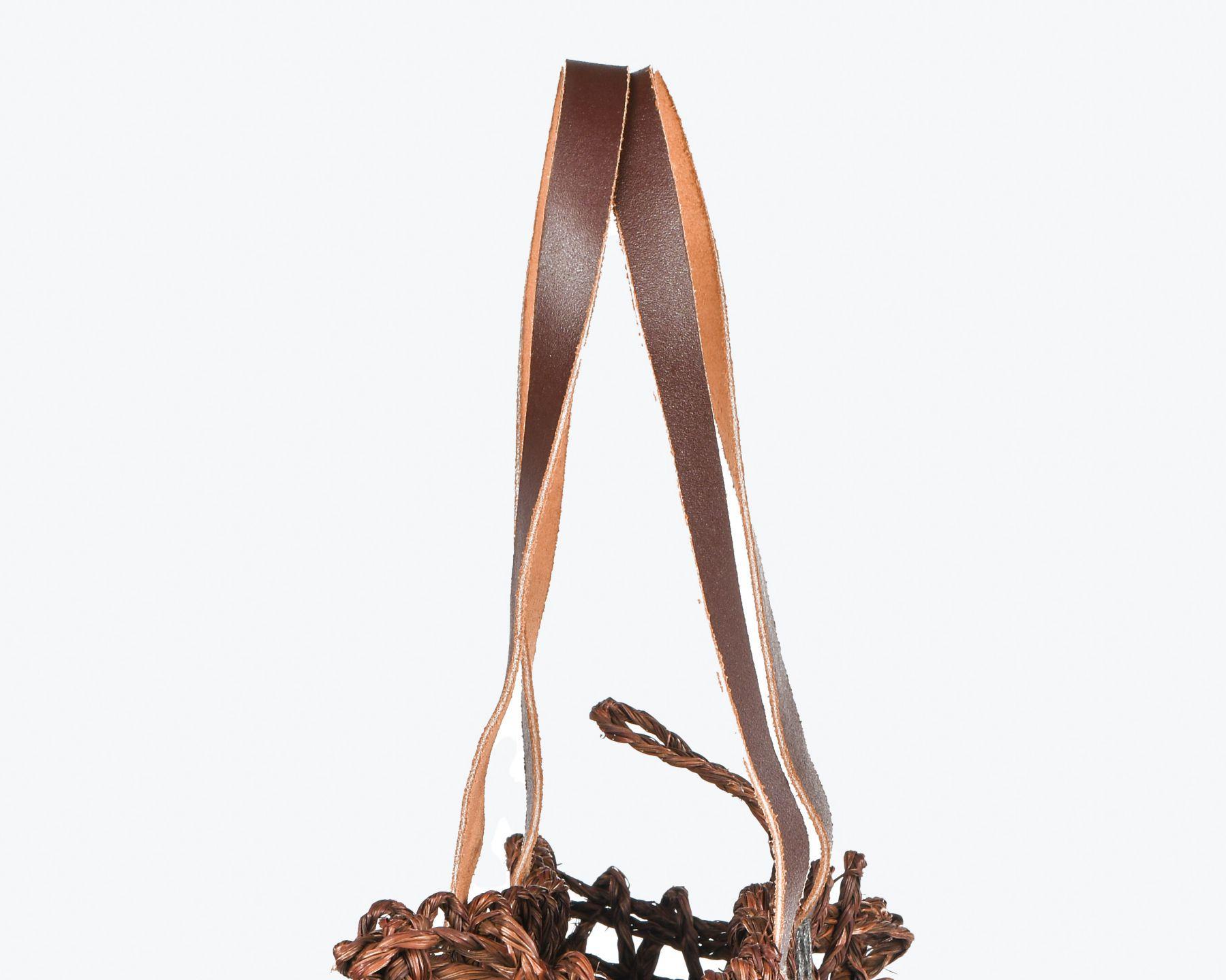 Handmade Braided SABAII GRASS LUNCH BAG