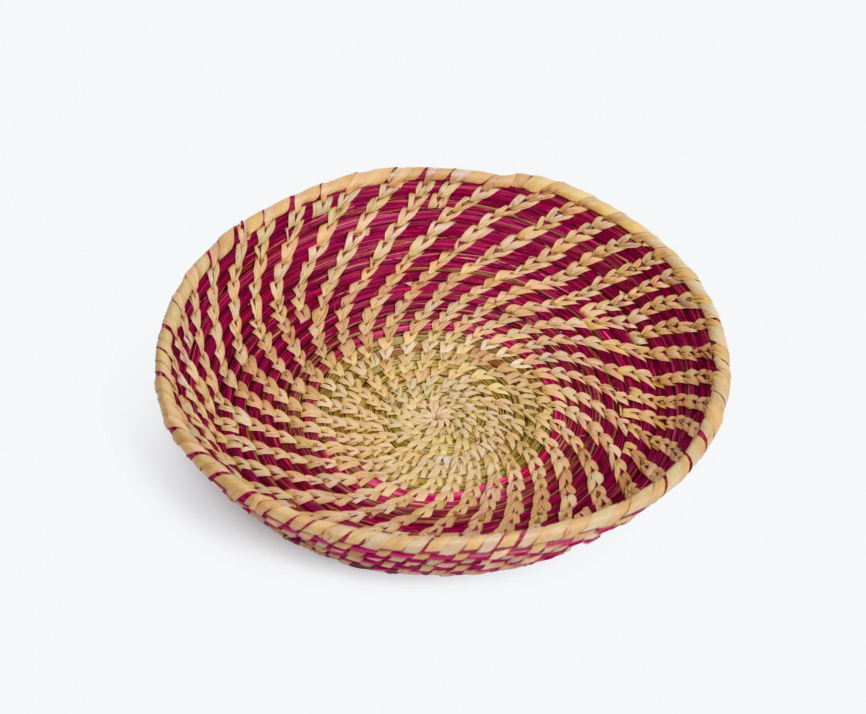 Handmade Braided SABAII GRASS PLATE/ TRAY