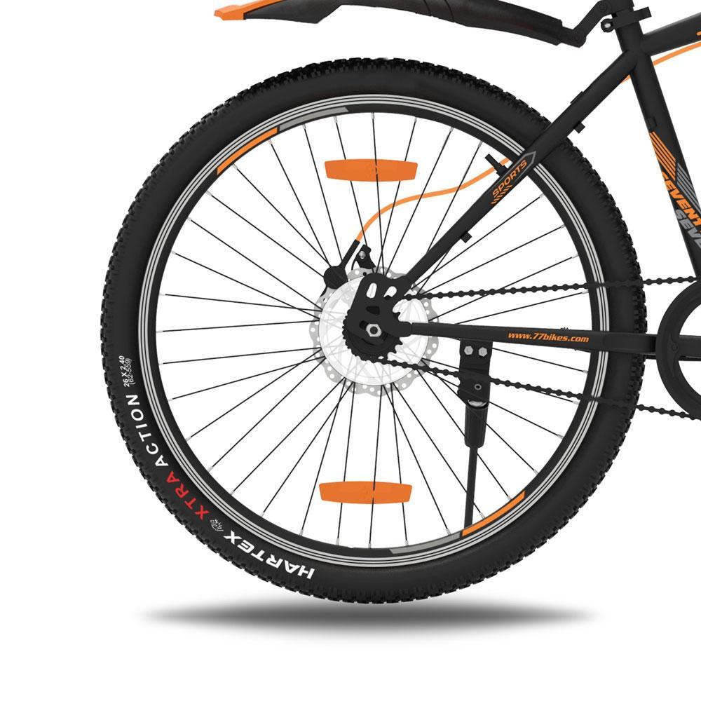 SEVENTY SEVEN MX2| Mountain Bike | Unisex | 26 | Dual Disc |Front Suspension |Steel