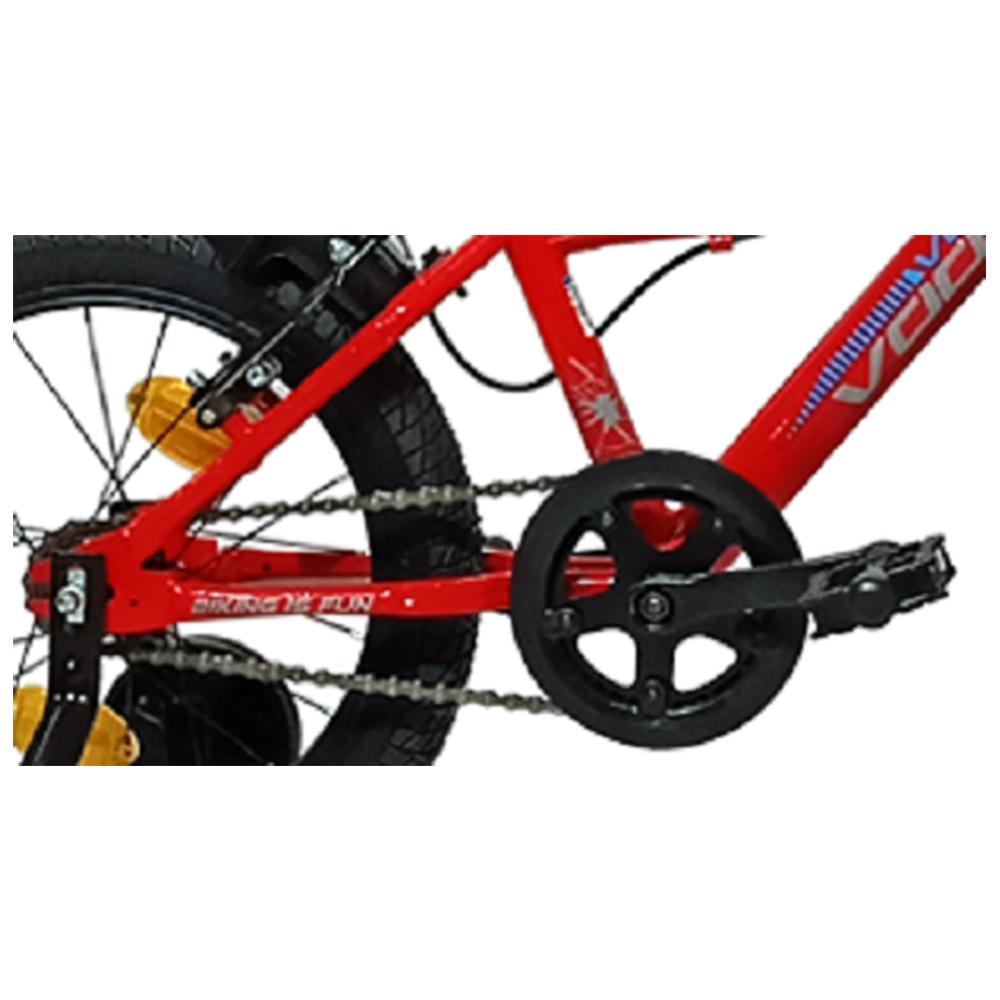 Voom Fun 1600 V-Brakes Single speed 16T Red Cycle