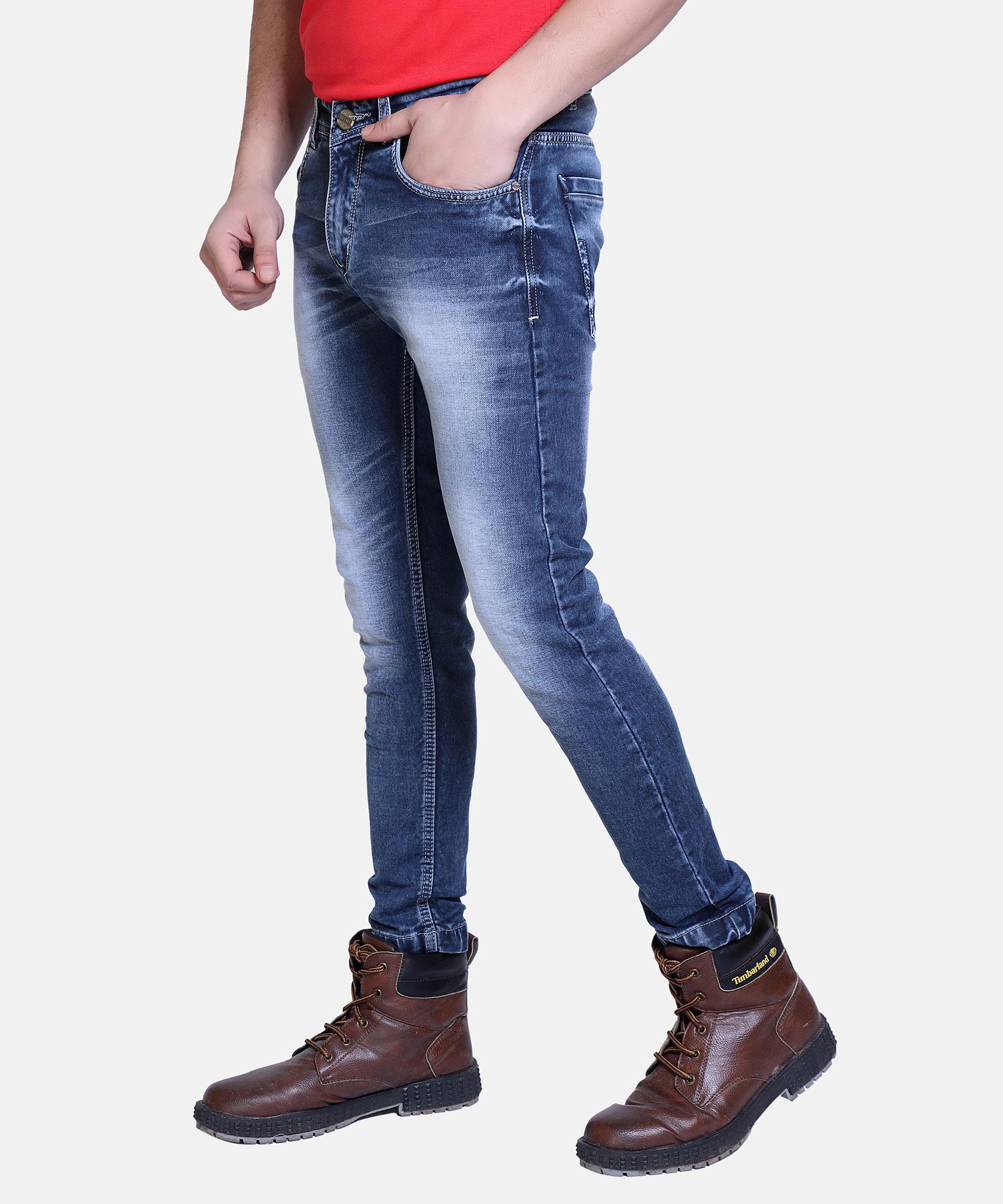 Men Regular Jeans Hard Wash