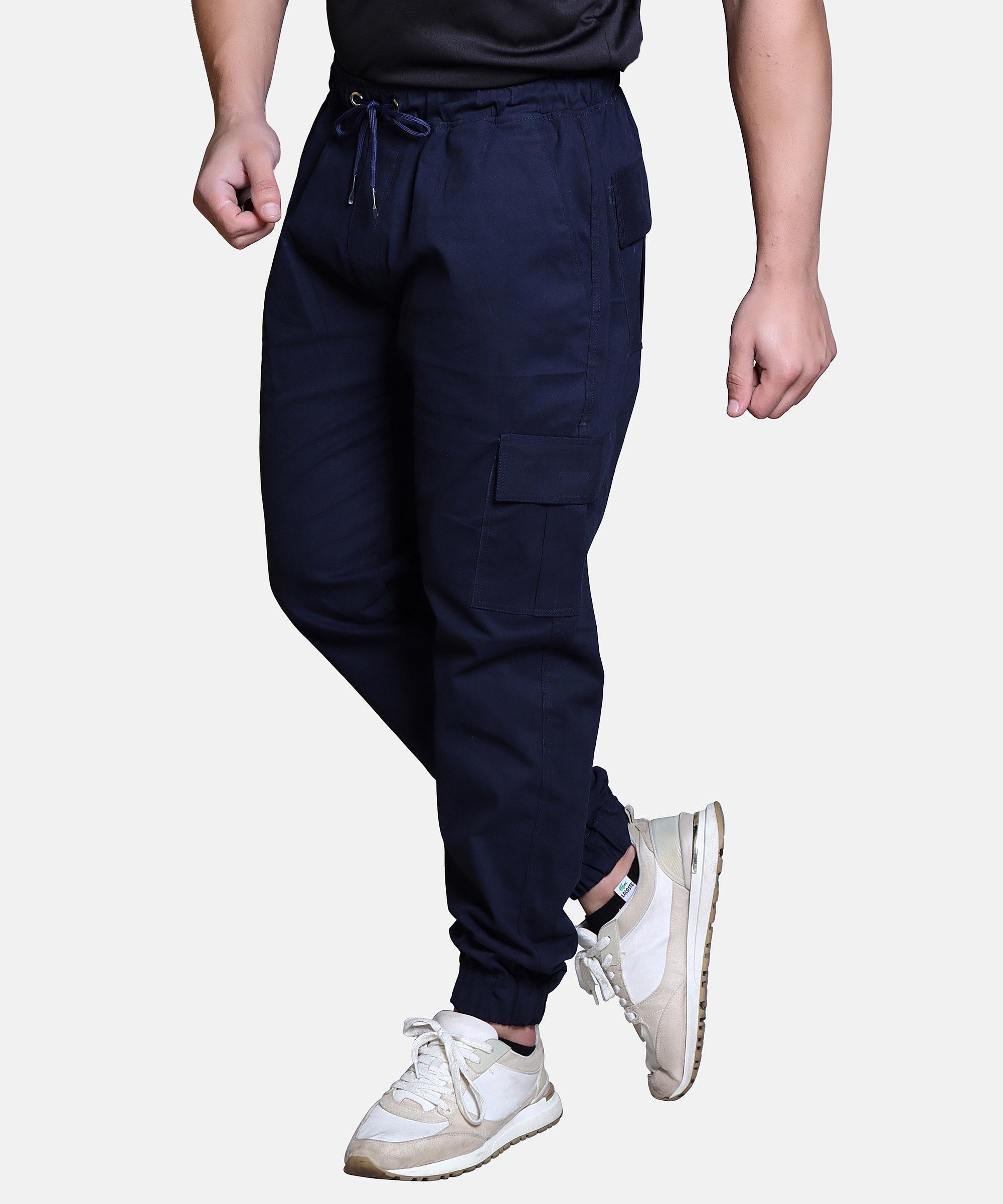  Men’s Regular Fit Joggers-DARK NAVY