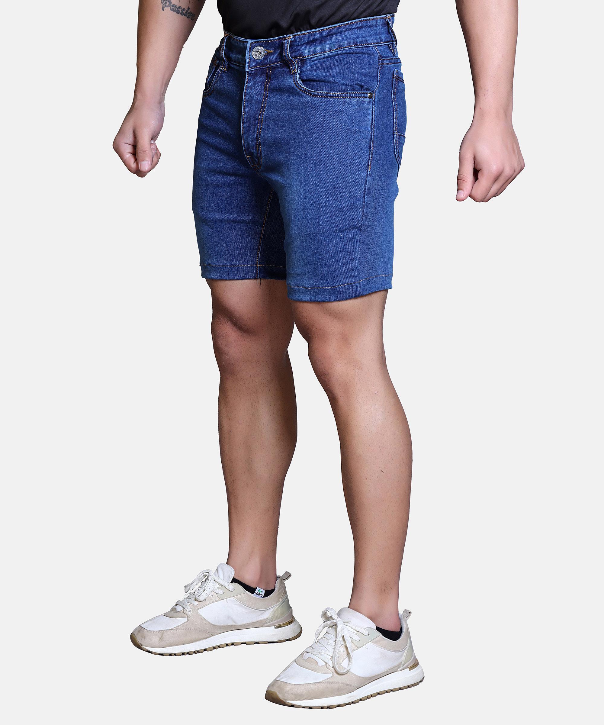 Men’s Regular Fit Shorts –BLUE