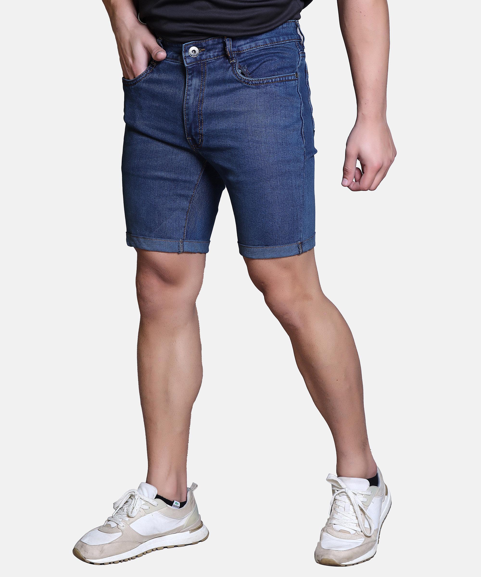 Men’s Regular Fit Shorts – NAVY BLUE