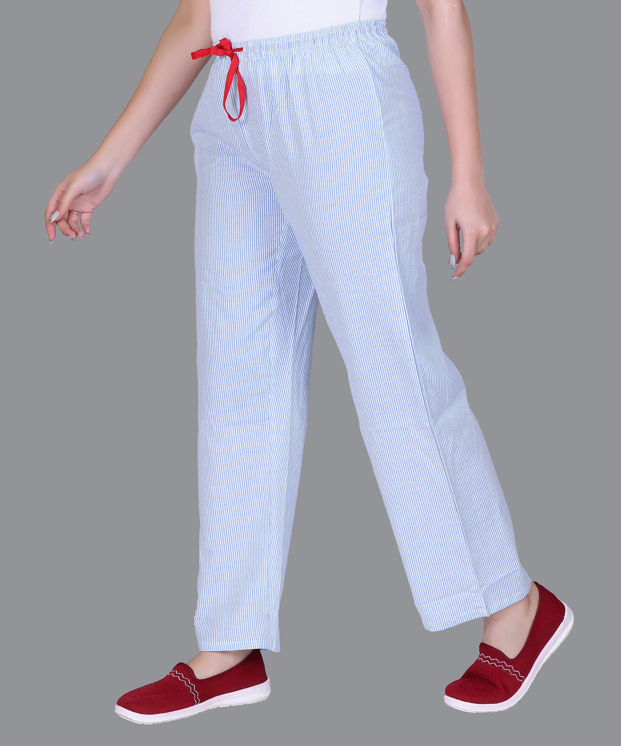 Women Pajama – BLUE STRIP
