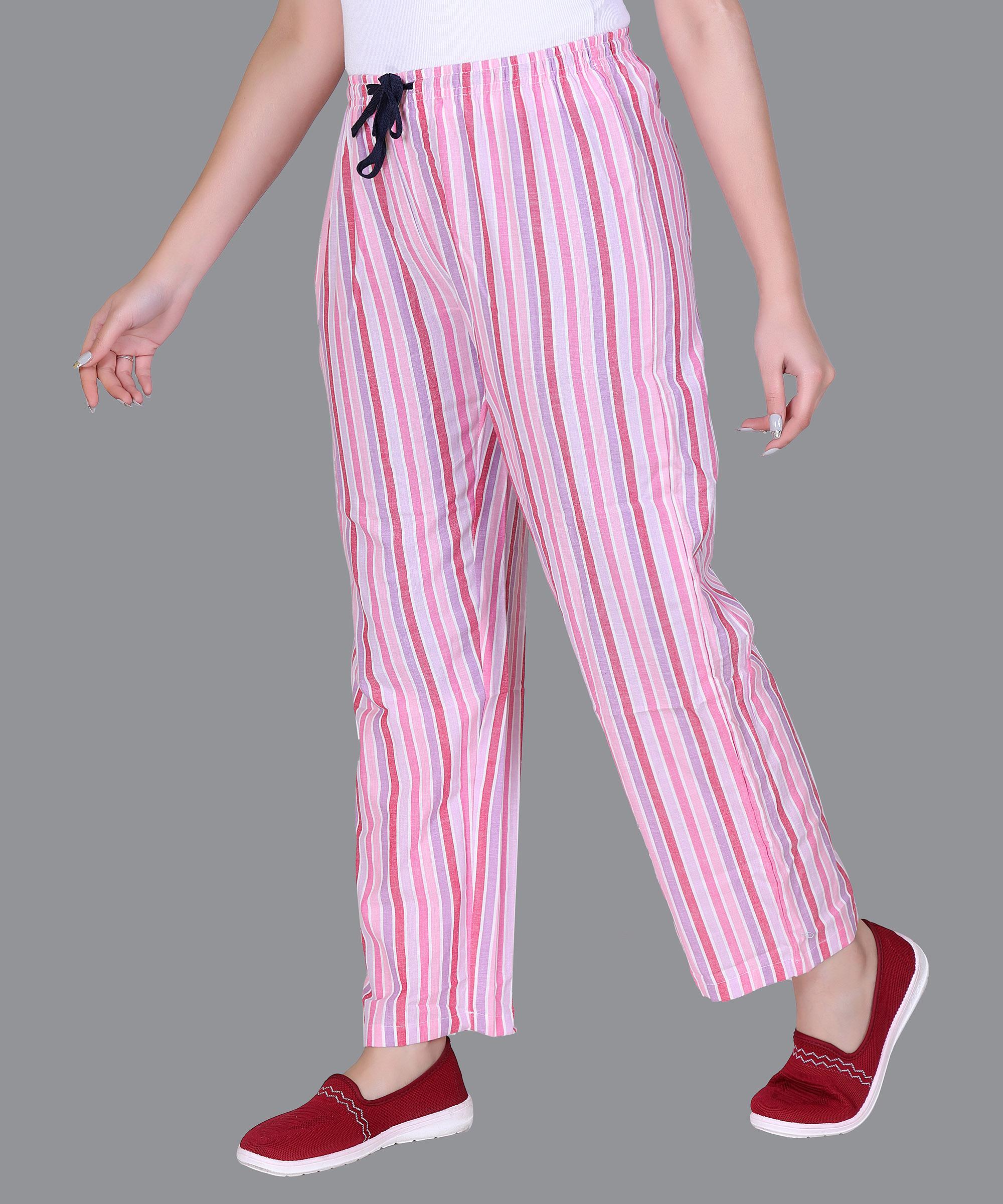 Women Pajama – PINK STRIP