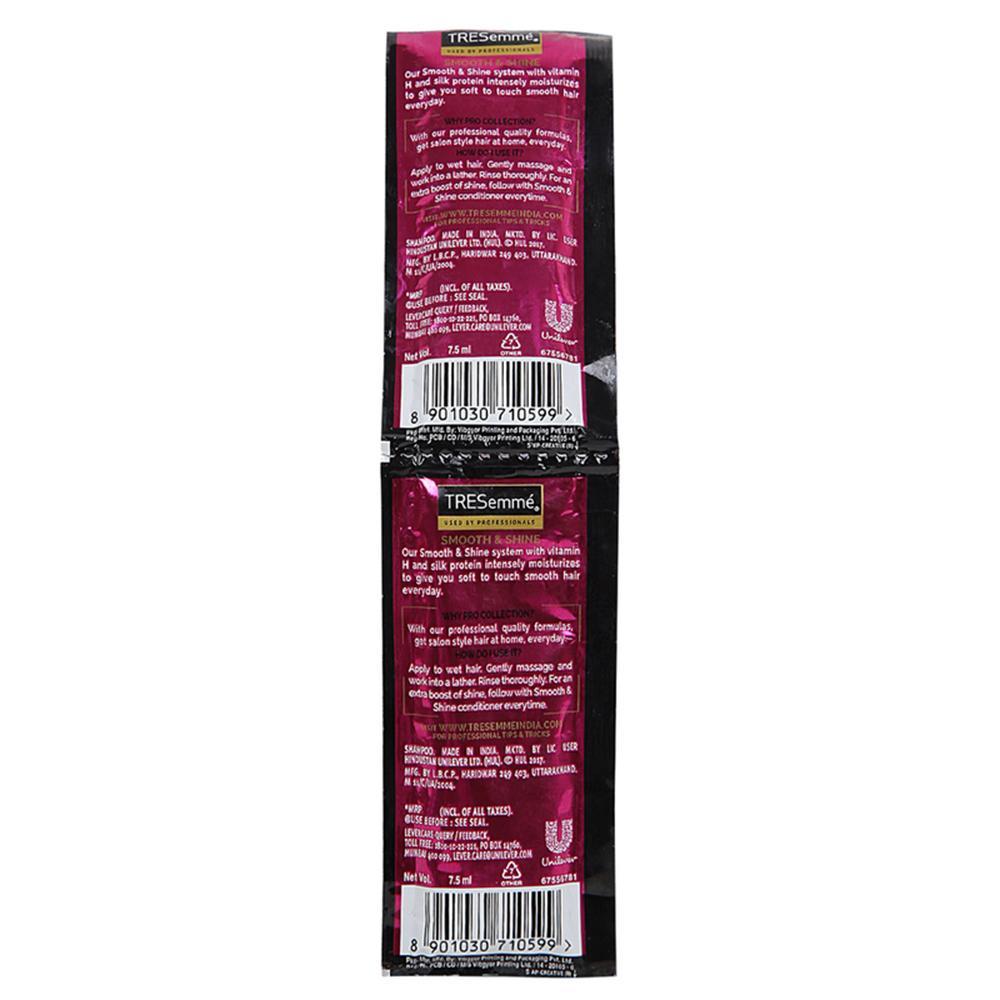 Tresemme Smooth & Shine Hair Shampoo 15 N (7 ml Each) (Pack of 2)