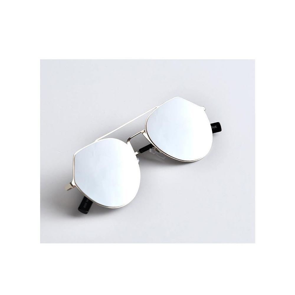 XIMI VOGUE™ Trendy Polygonal Thin Steel Sunglasses-Silver