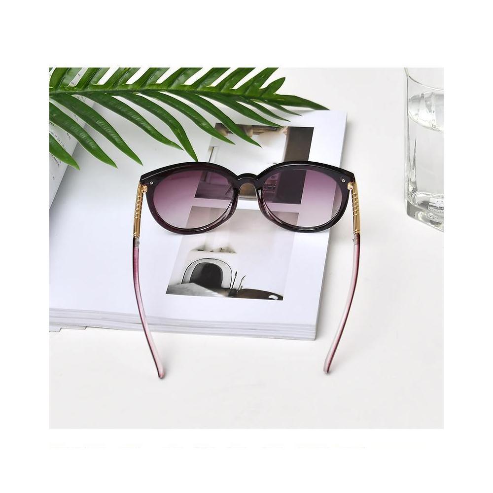 XIMI VOGUE™ All-Match Round Sunglasses-Purple