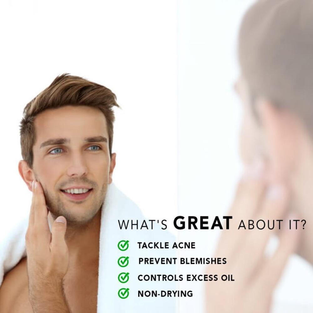 The Weird Man Tea Tree Face Wash for Refreshing, Deep Cleansing, & Blemish Free Skin (100 ml)