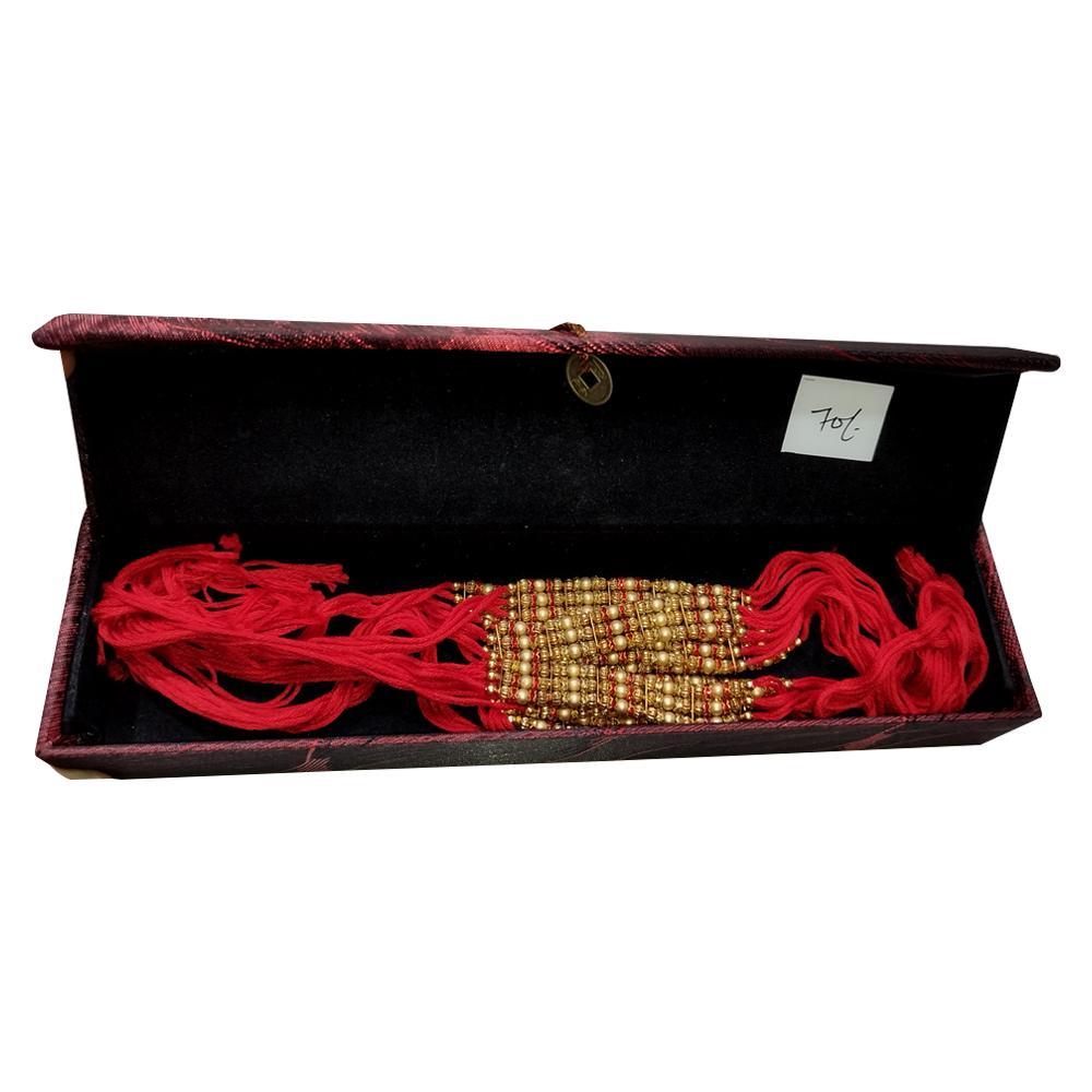 Rakhi with Beads Design and Stones Rakhi Raksha bandhan Designer Rakhi for Bhaiya (Pack of 12)