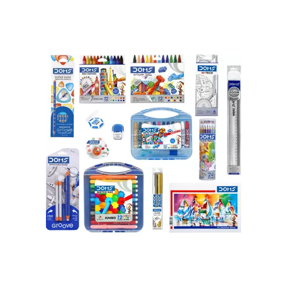 Faber Castell Blue Art Apps Nxt Color Drawing Kit, Packaging Type: Box