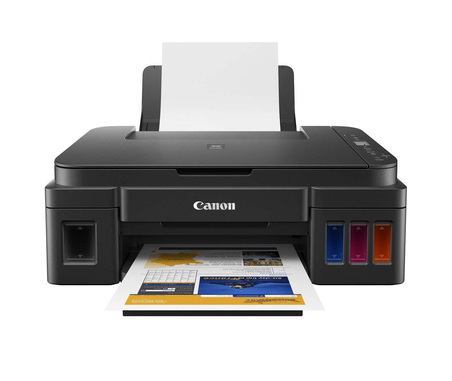 Canon Pixma G2010 All-in-One Ink Tank Colour Printer (Black) 