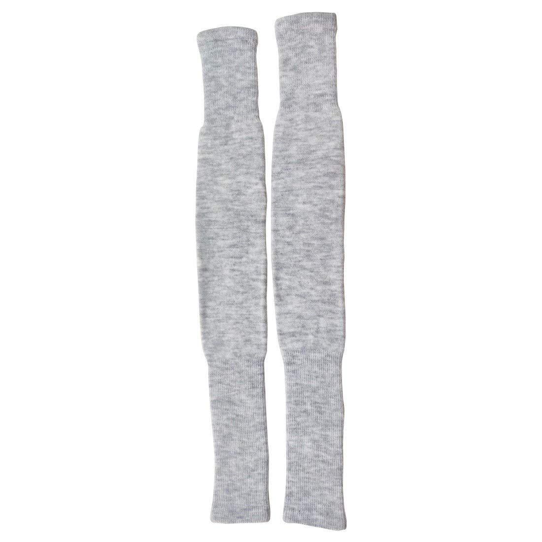 Graceway Men And Women Acro Wool Knitted Leg Warmer With Cushion Inside For Soft Support (Grey)