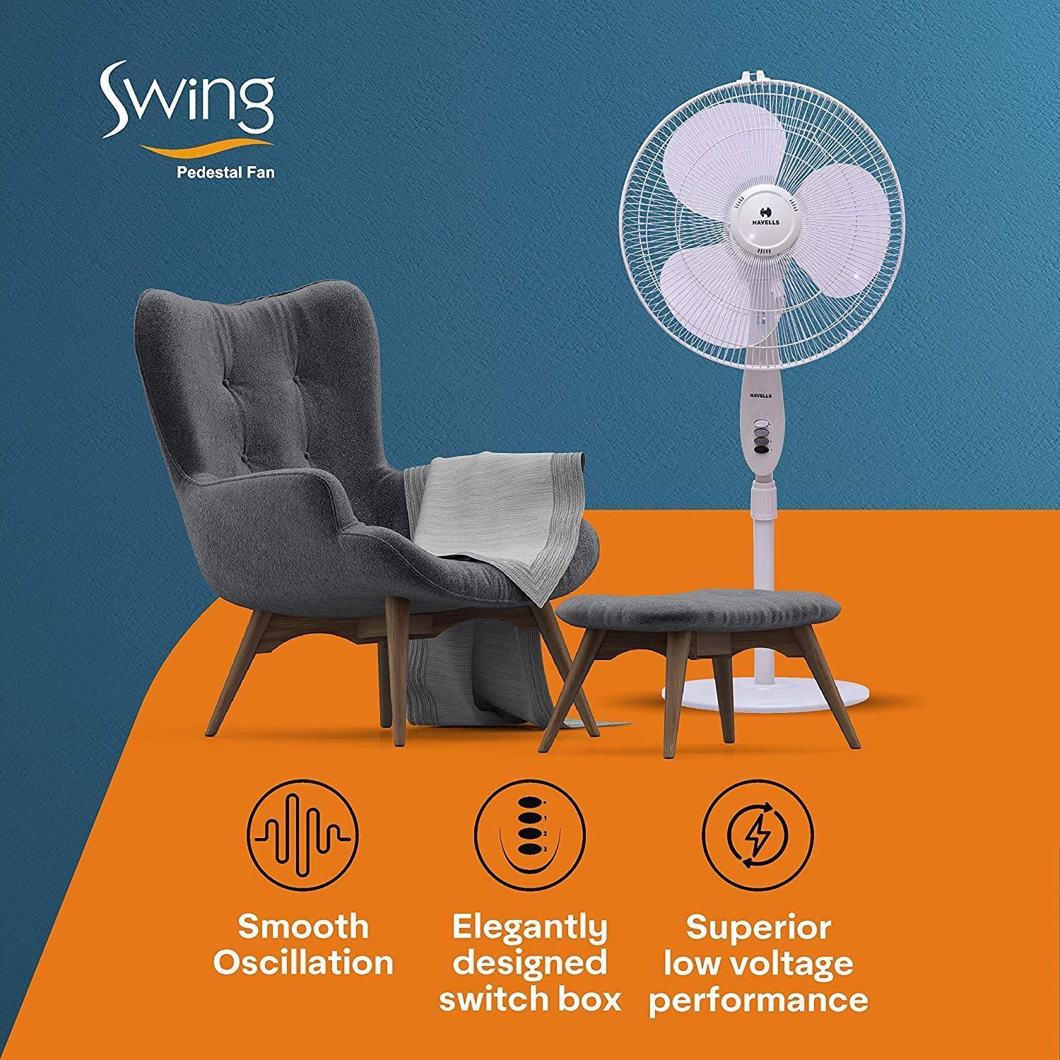 Havells Pedestal Fan Swing, 1 N