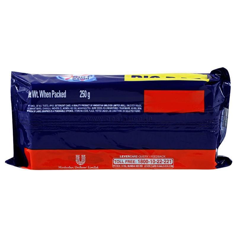 Surf Excel Detergent Bar 250 g