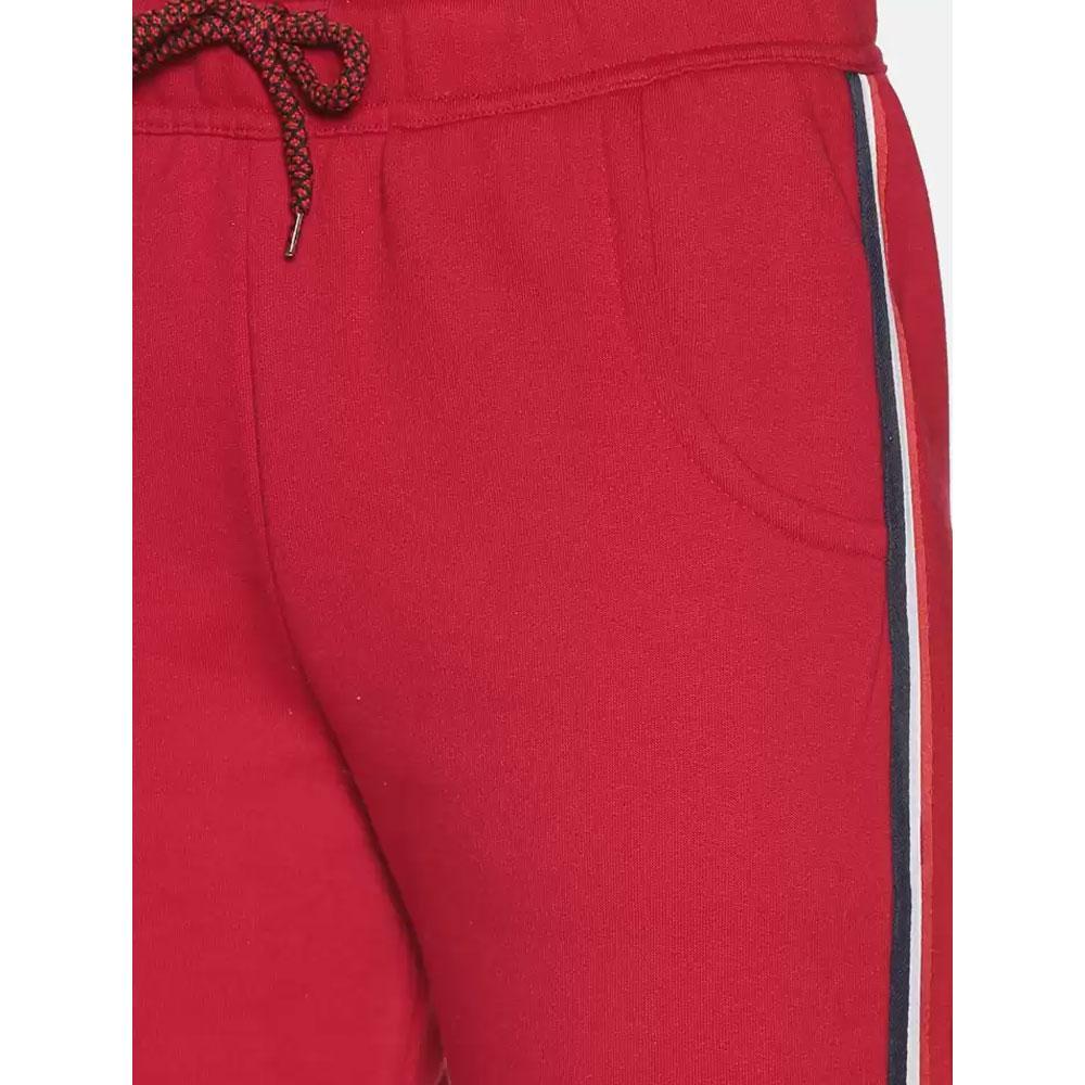 Companion Solid Women Red Track Pants