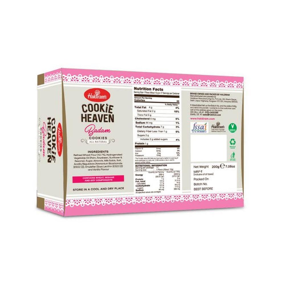 Haldiram Cookies H.Badam 200g
