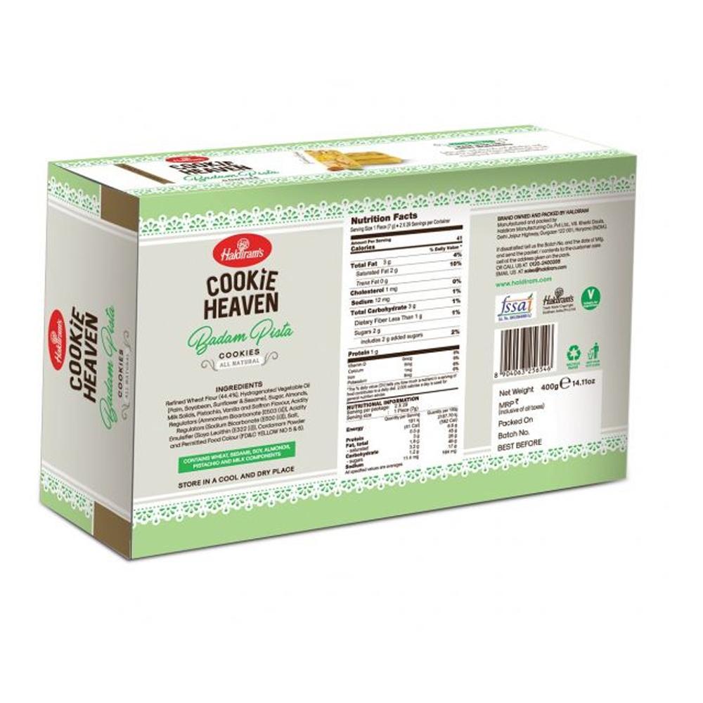 Haldiram Cookie Badam Pista 400g