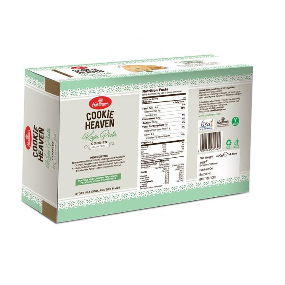Haldiram Cookie Kaju Pista 400g