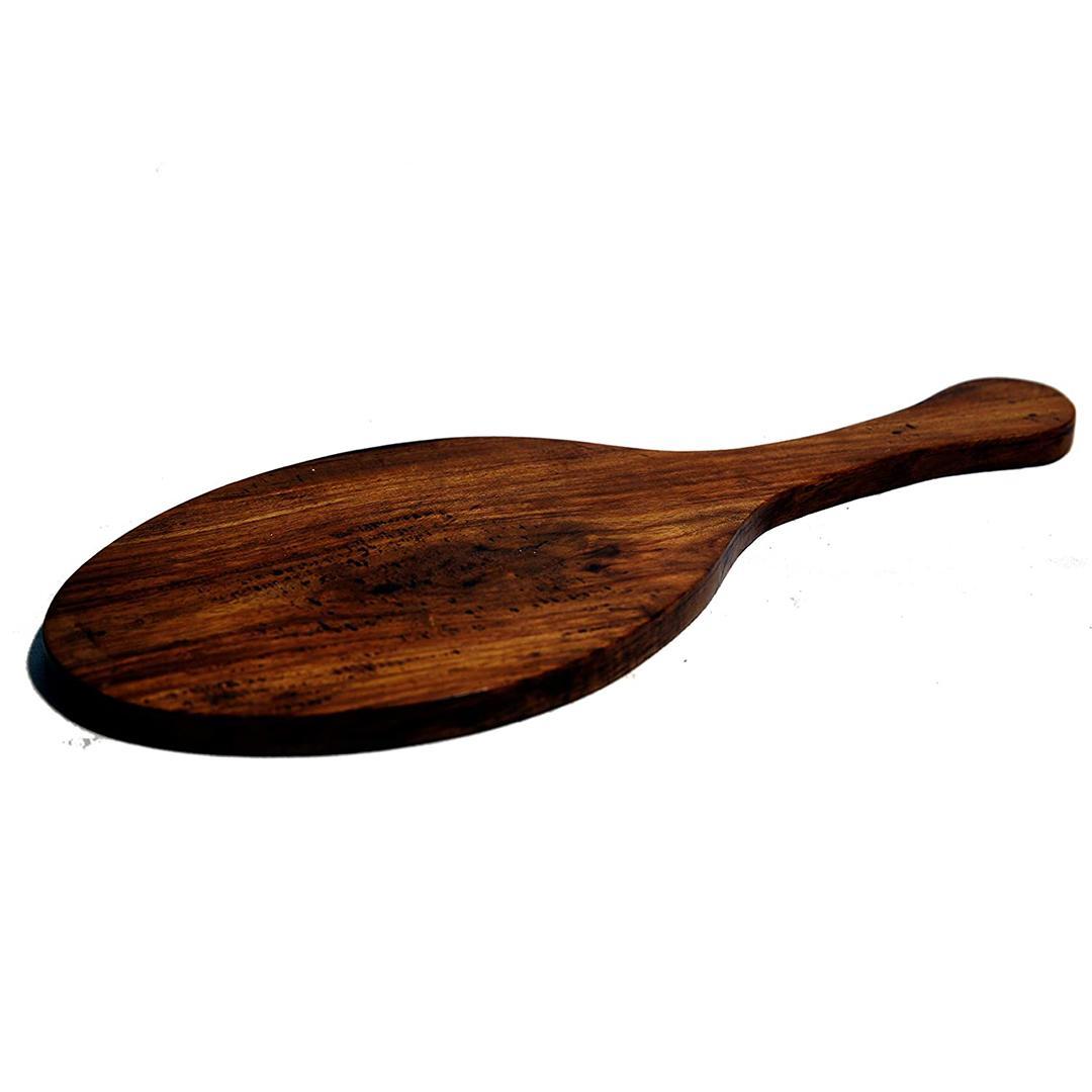 KBL Wooden Handheld Mirror from KBL - Hand Mirror Handheld Vanity Mirror Decorative Mirror Cosmetic Make Up Mirror(Brown)