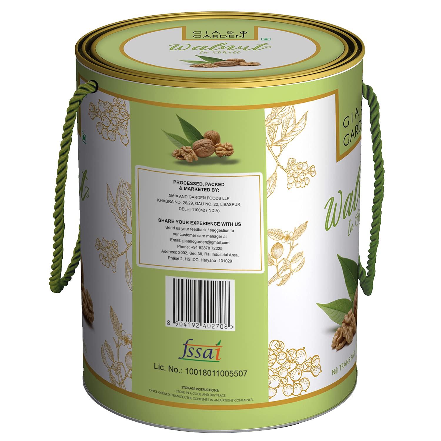 Gaia & Garden California Inshell Walnut 500g - Sabut Akhort 