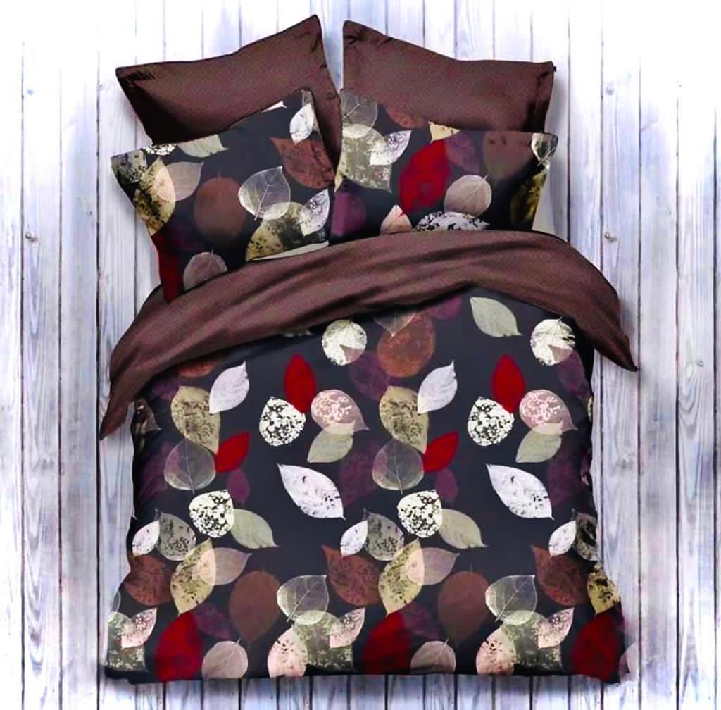 Set Of 5 Home kraft Floral Printed Double bedsheet with 10 Pillow Covers