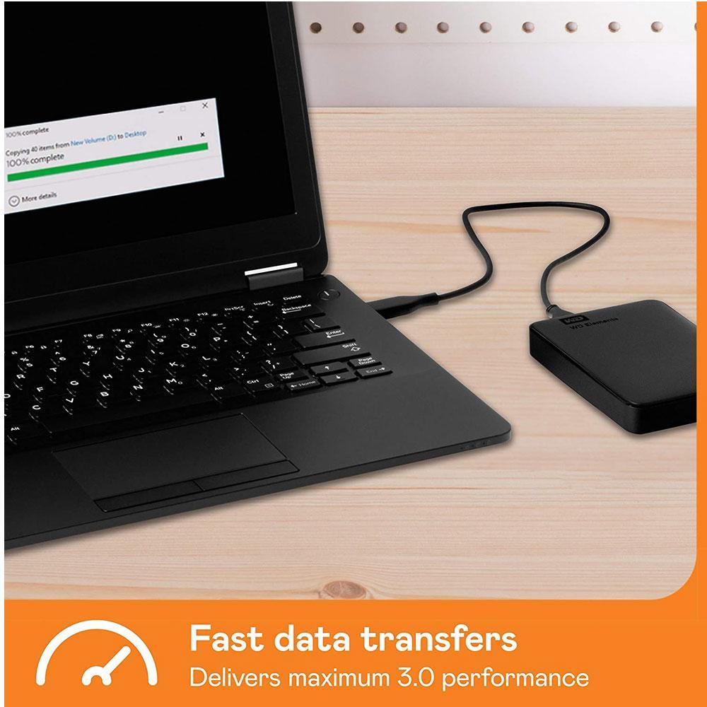 WD Elements 2TB Portable External Hard Drive (Black)