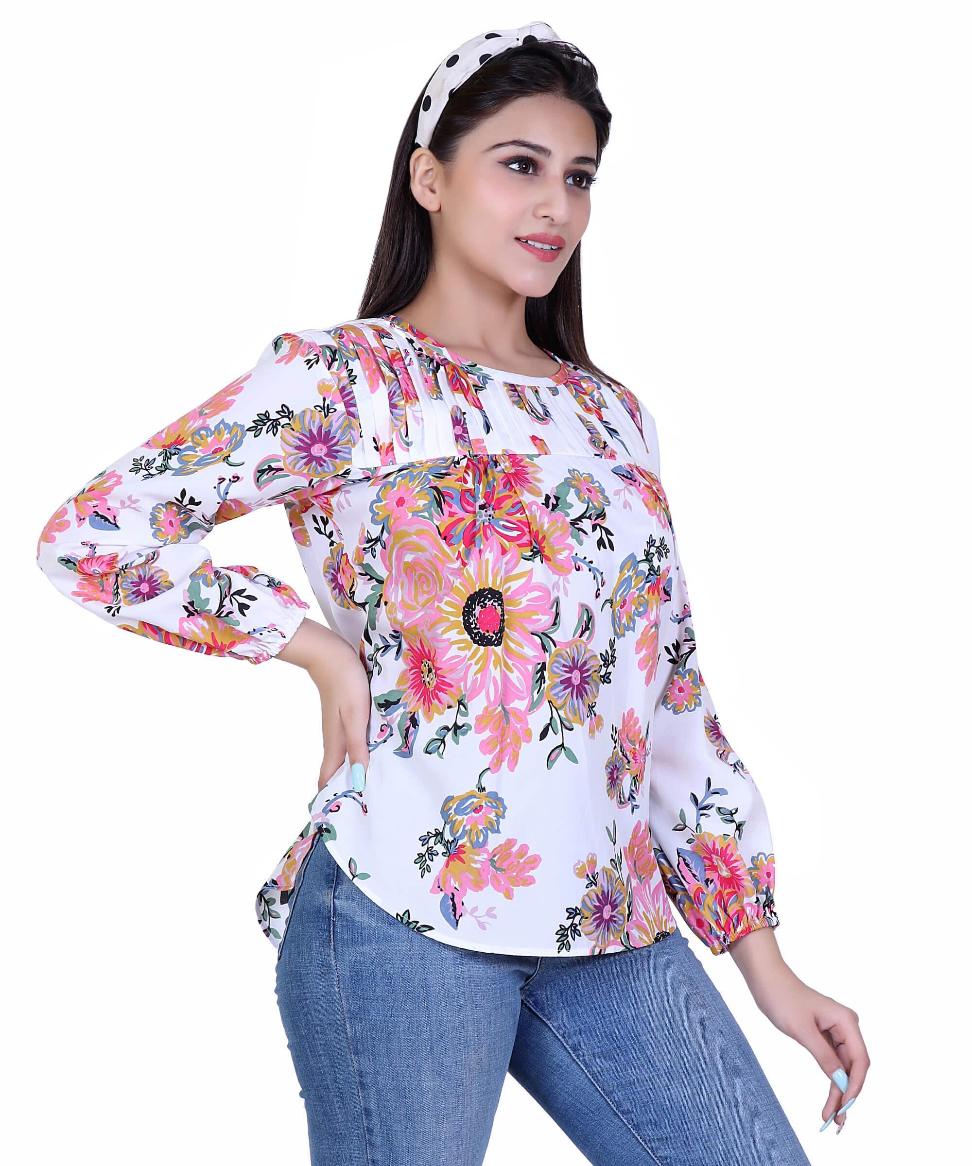 SECT-WT WOMEN TOP PRINT