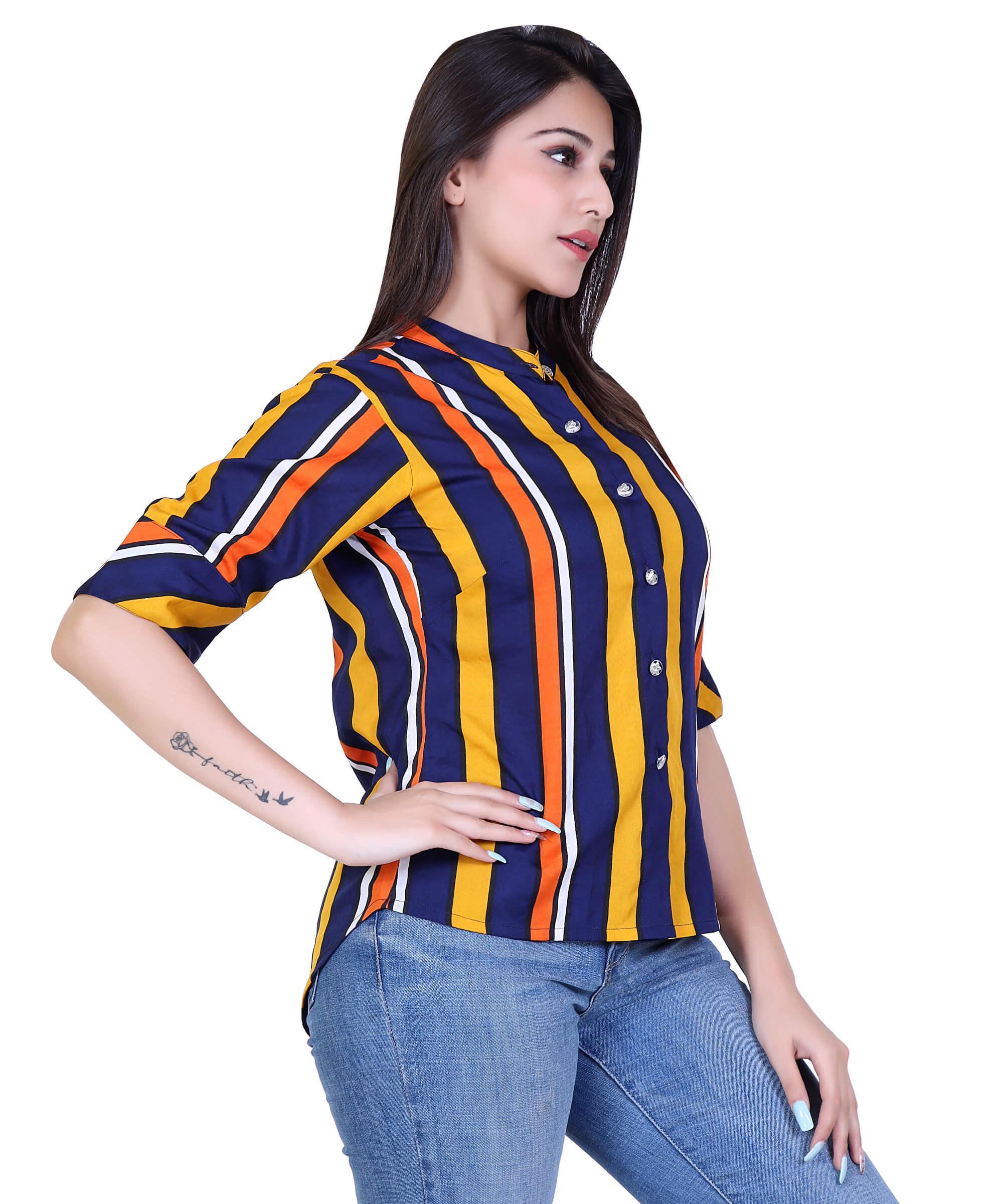 SECT-WT WOMEN TOP STRIPS – MIX STRIPS