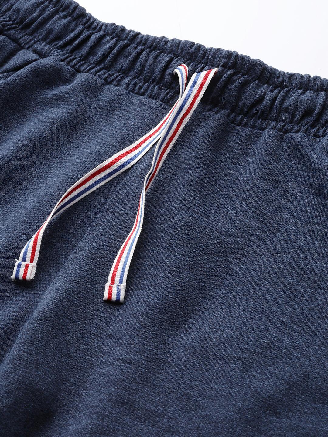 Women Navy Mid-Rise Outdoor Sports Shorts