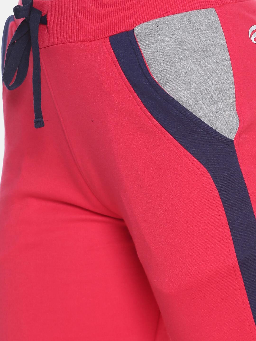 FEMEA Women Red Solid Track Pants