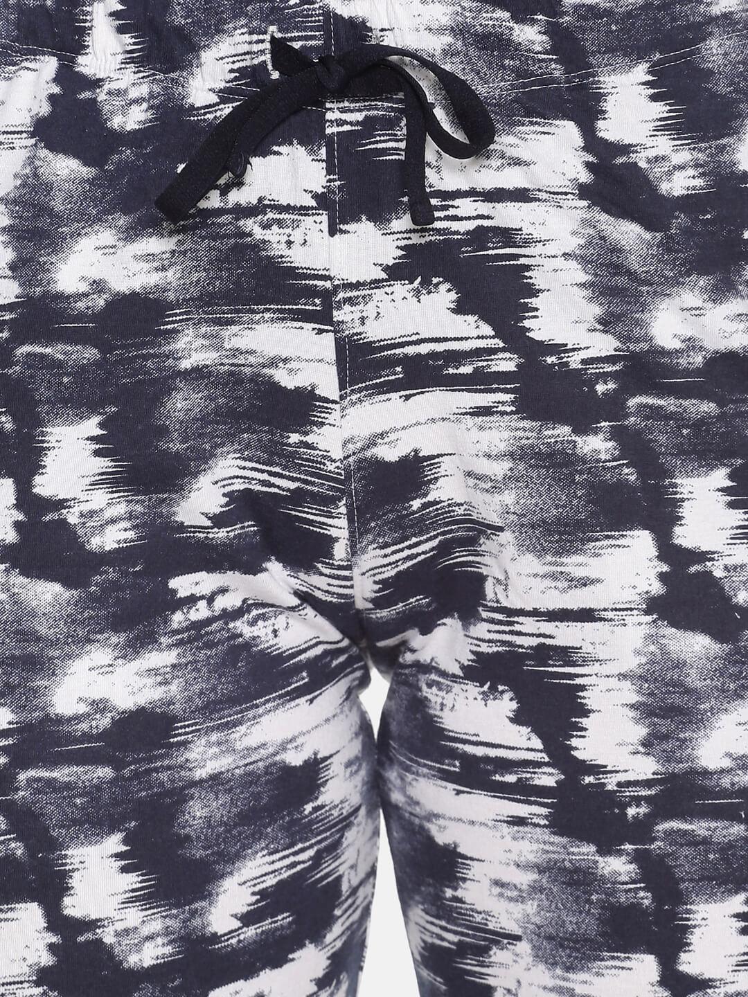 FEMEA Women Navy-White  Track Pants
