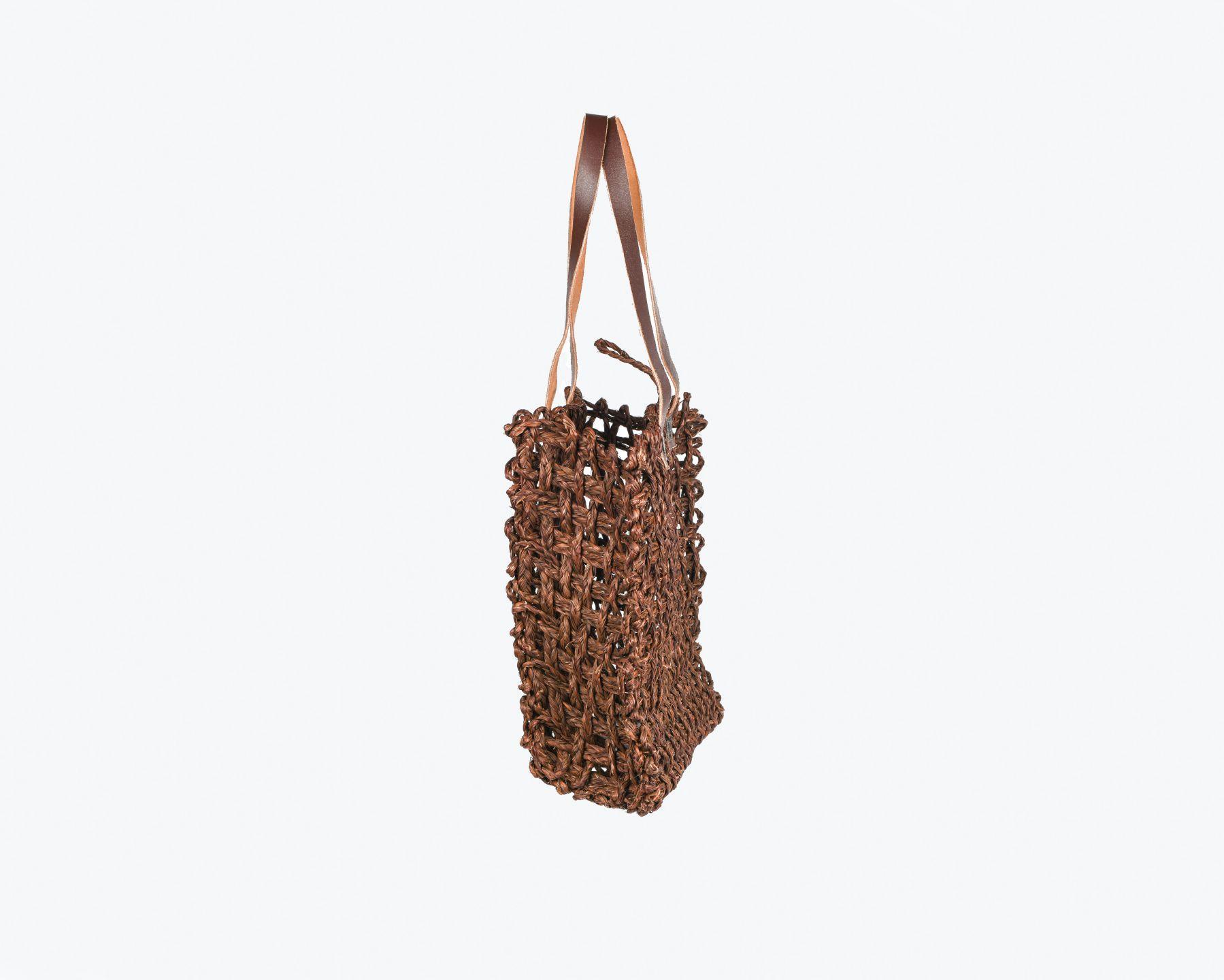 Handmade Braided SABAII GRASS LUNCH BAG