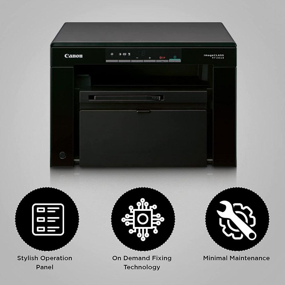Canon MF3010 Digital Multifunction Laser Printer, (Black) Standard
