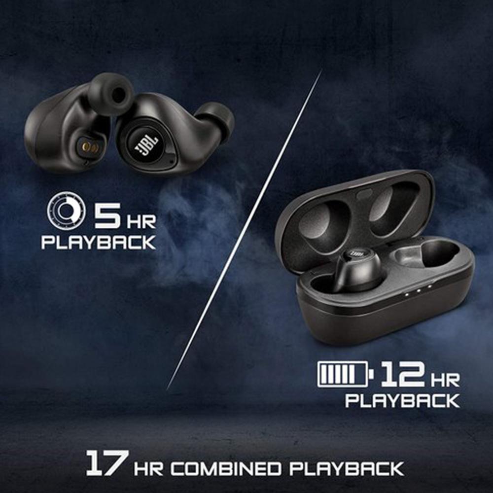 JBL - JBLT100TWSBLK - T100TWS True Wireless In-Ear Headphones With Mic (Black)