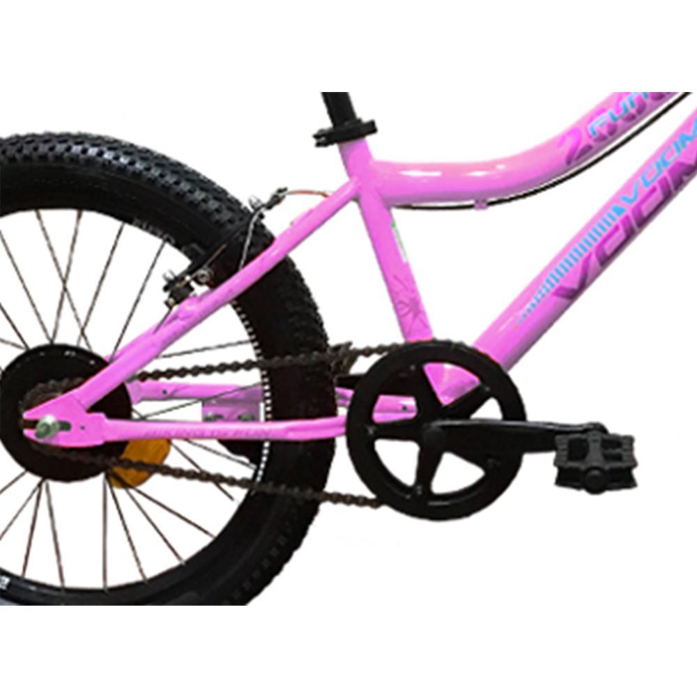 Voom Fun 2000 V Brakes Single Speed 20T Pink Cycle