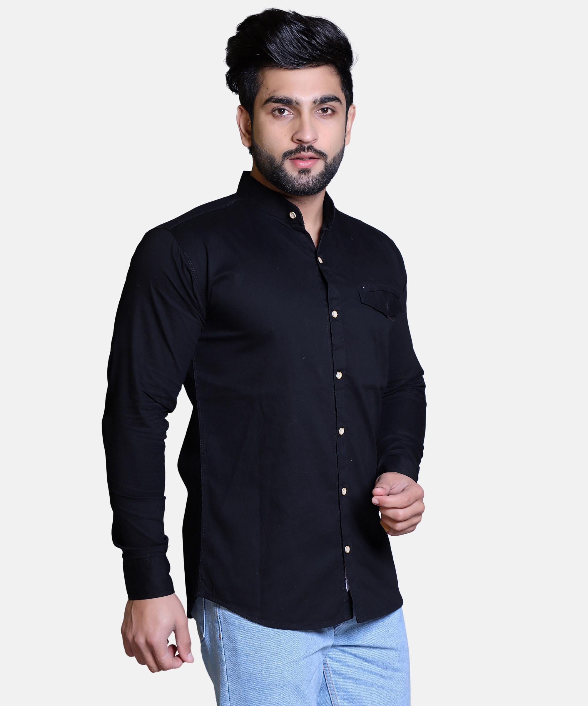  Men Shirt Full Sleeve – DARK NAVY
