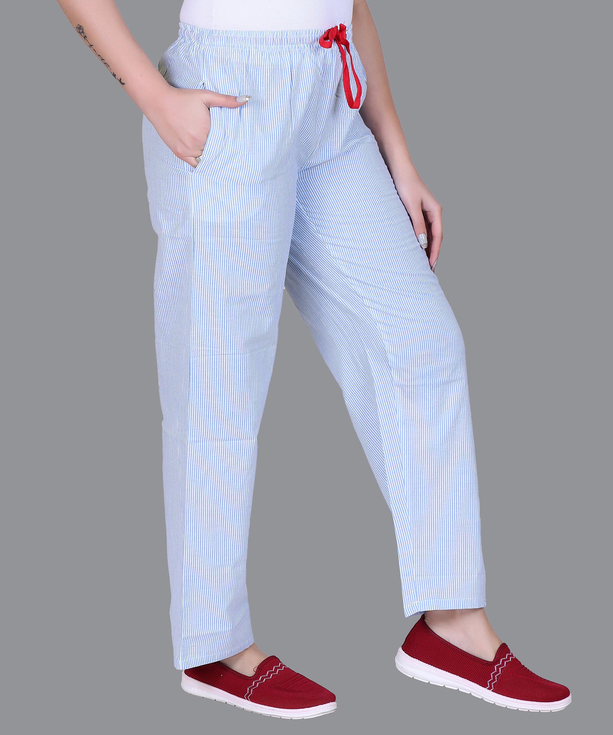 Women Pajama – BLUE STRIP