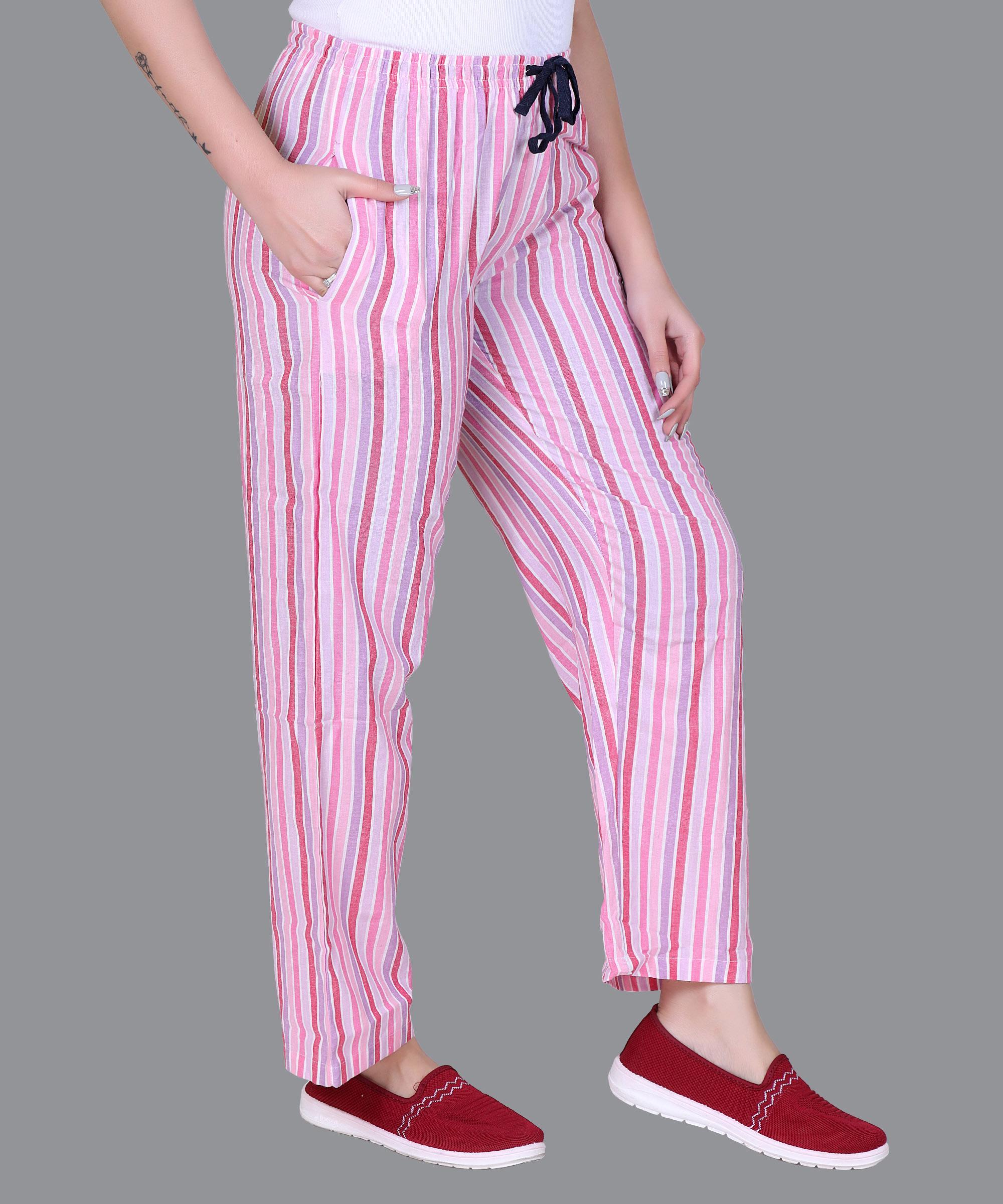 Women Pajama – PINK STRIP